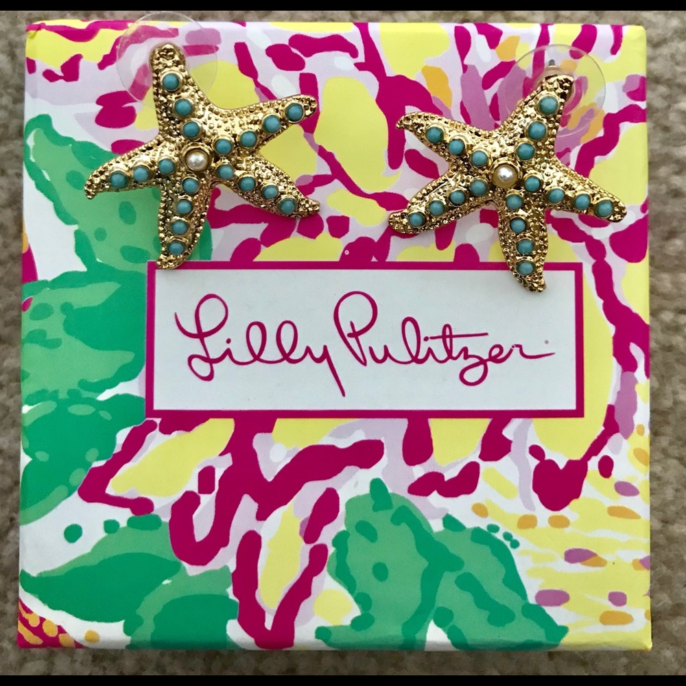 LILLY PULITZER Star Bright earrings